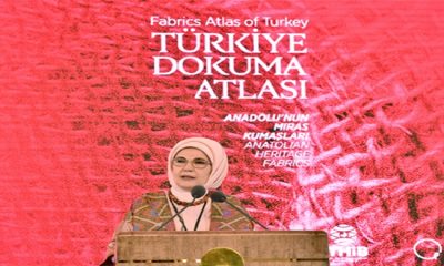 Emine Erdoğan, “Dokuma Atlası Sergisi”nin açılış törenine katıldı