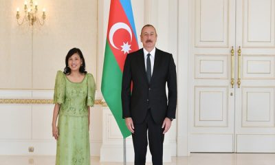 İlham Aliyev, Filipinler’in yeni atanan Büyükelçisinin ülkemize itimatnamesini aldı