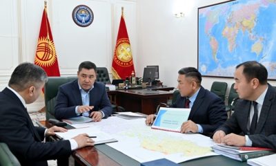 Президент Садыр Жапаров ознакомился с работой по улучшению социально-экономической ситуации в Баткенской области