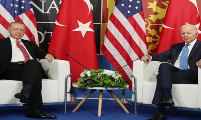 Cumhurbaşkanı Erdoğan, ABD Başkanı Biden ile görüştü