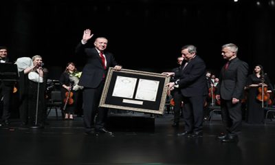 Cumhurbaşkanı Erdoğan, İtalya Başbakanı Draghi ile İtalyan-Türk Dostluk Zirvesi özel konserini izledi