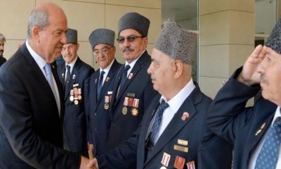 Cumhurbaşkanı Ersin Tatar, Karaman’daki Kıbrıs gazileri ile buluştu