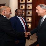 Millî Savunma Bakanı Hulusi Akar, Libya Yüksek Devlet Konseyi Başkanı Halid Ammar el-Mişri ile Görüştü