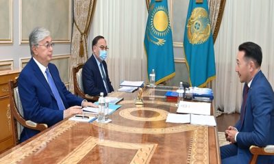 President Kassym-Jomart Tokayev receives Executive Director of the CICA Secretariat Kairat Sarybay