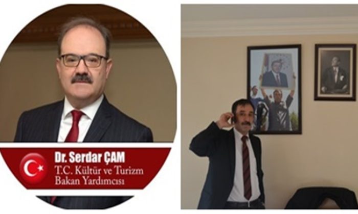 ÖMER EROĞLU `NDAN BAKAN YARDIMCISI DR. SERDAR ÇAM `A TEŞEKKÜR AÇIKLAMASI