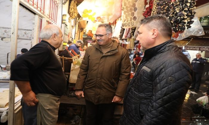 Eyyübiye Belediye Başkanı Mehmet Kuş `un Esnafı Ziyareti