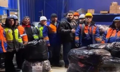 Sankt-Peterburqdakı icmamız humanitar yardımı Türkiyənin Baş konsulluğuna çatdırıb