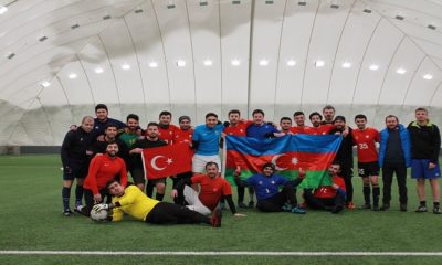 Estoniyadakı “Qarabağ” futbol klubu türk icmasının komandası ilə qarşılaşıb