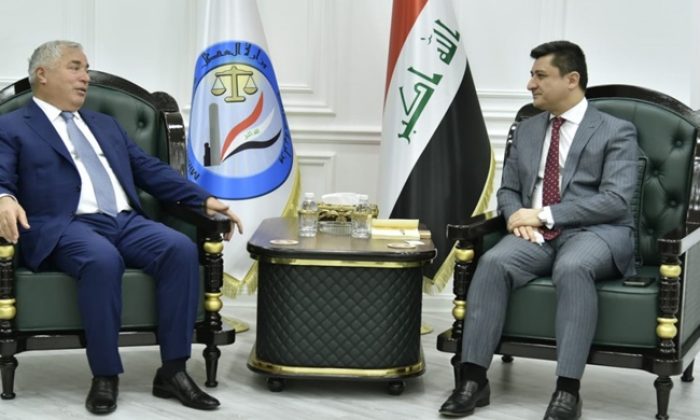 Meeting of Ambassador with Minister of Justice of Iraq