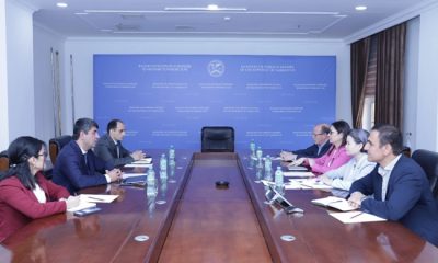 Meeting of the Deputy Minister of Foreign Affairs of the Republic of Tajikistan Sharaf Sheralizoda with the delegation of the World Bank mission