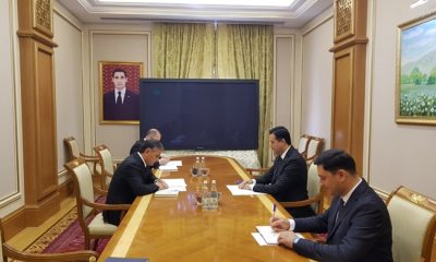 Türkmenistan Bakanlar Kurulu Başkan Yardımcısı ile görüşme