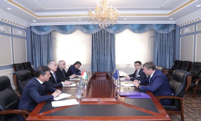 Meeting with the Head of the Delegation of the European Union to Tajikistan