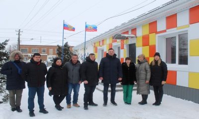 LPR’de Birleşik Rusya’nın desteğiyle hastanenin tıbbi binası ve anaokulu yenilendi