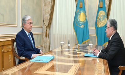 Devlet başkanı, Uluslararası Aral Gölünü Kurtarma Fonu İcra Komitesi Başkanı Askhat Orazbay’ı kabul etti