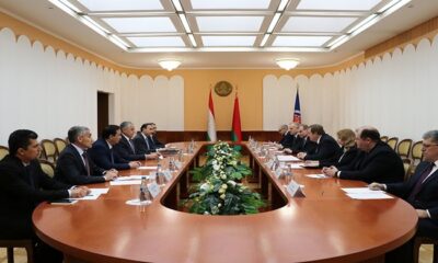 Tacikistan ve Belarus Dışişleri Bakanları Toplantısı