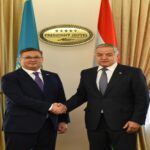 Встреча глав МИД Таджикистана и Казахстана