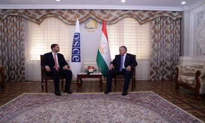 Tacikistan Dışişleri Bakanı’nın AGİT Dönem Başkanı Malta Dışişleri, Avrupa İşleri ve Ticaret Bakanı ile görüşmesi