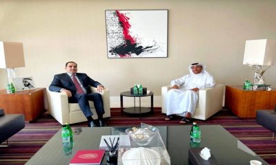 Meeting of the Ambassador with the UAE Minister of State