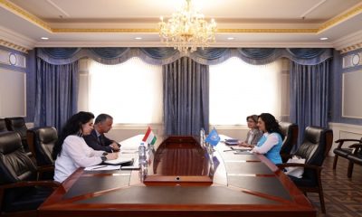 Meeting of the First Deputy Minister of Foreign Affairs with the Head of UN-Women Office in Tajikistan