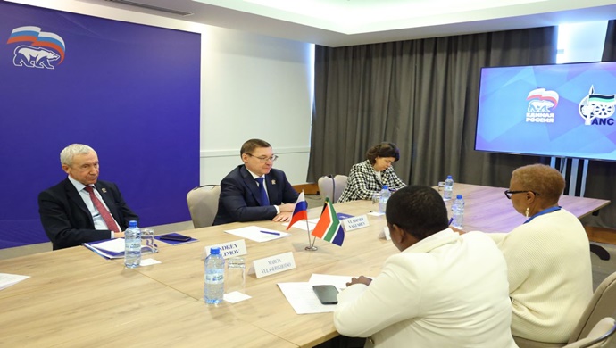 Владимир Якушев: «Единая Россия» традиционно придаёт особое значение укреплению дружественных связей с «Африканским национальным конгрессом»