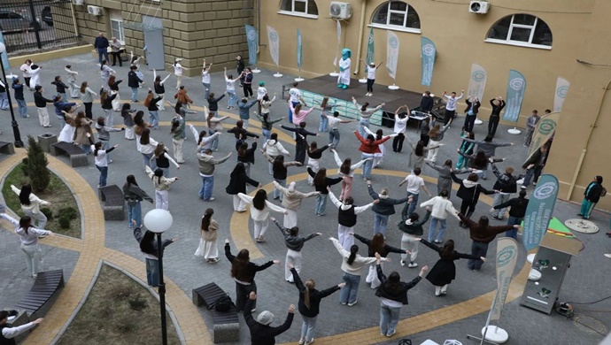 Birleşik Rusya’nın desteğiyle Volgograd’da bir sağlık festivali düzenlendi